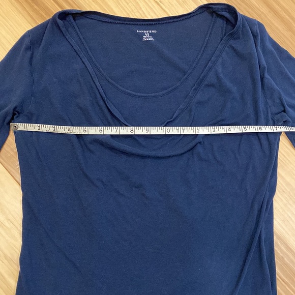 LANDS’ END Long Sleeve Cowl Neck Top - Picture 5 of 9